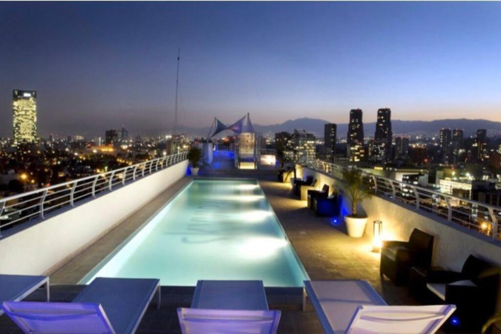 Apartmán Polanco Pool Amazing View Gym Parking Ciudad de México Exteriér fotografie